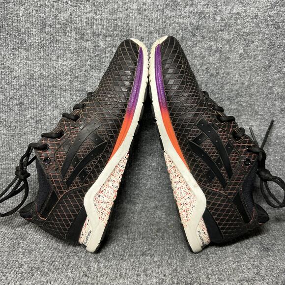 Asics Gel Lyte Shoes Mens Size 6 Black Multicolor Running Low Top Gradient HN543 - Picture 6 of 9